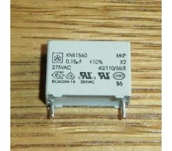 X2- Kondensator 0,15 uF 275 V AC MKP ( KNB1560 )
